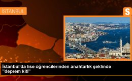 İstanbul’da Lise Öğrencileri Deprem Kiti Tasarladı