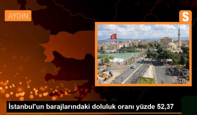 İstanbul’un barajları yüzde 52,37 doluluk oranına ulaştı