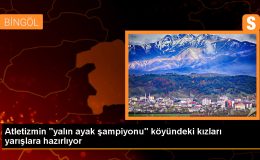 Muş’ta Atletizm Antrenörü Emine Akbingöl, Köyündeki Kız Çocuklarını Yarışmalara Hazırlıyor