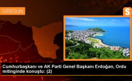 Cumhurbaşkanı Erdoğan: Kırk tilkiyle önümüzü kesmek isteyenlerin sonu hayırlı olmadı