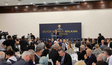 AK Parti İzmir Büyükşehir Belediye Başkanı Adayı Hamza Dağ, Balkan Göçmenleri ile Buluştu