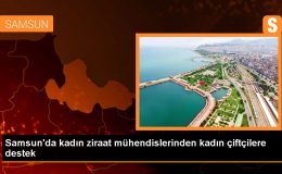Samsun’da kadın ziraat mühendislerinden kadın çiftçilere destek