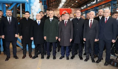 Ulaştırma ve Altyapı Bakanı Uraloğlu, Sivas’ta Boji Üretim Fabrikası açılışında konuştu Açıklaması