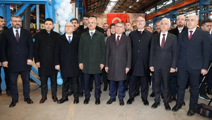 Ulaştırma ve Altyapı Bakanı Uraloğlu, Sivas’ta Boji Üretim Fabrikası açılışında konuştu Açıklaması