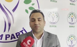 DEM Parti Bursa Büyükşehir Belediyesi Eş Başkan Adayı İhsan Seylan: ‘Kendi adaylarımızla yerel seçimde güçlü kazanımlar elde edeceğiz’