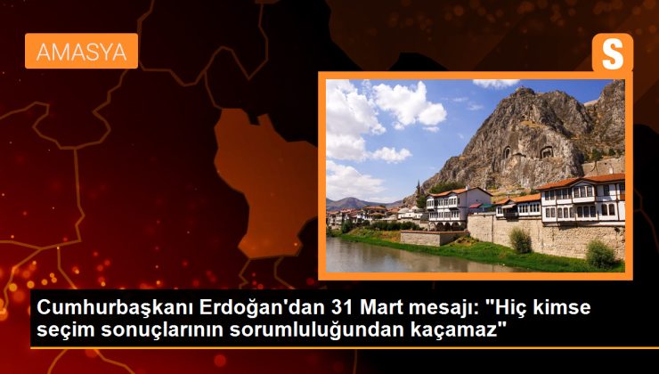 Cumhurbaşkanı Erdoğan: Seçim sonuçlarının sorumluluğundan kaçınamazsınız
