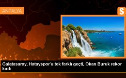Galatasaray, Hatayspor’u 1-0 yenerek liderliğini sürdürdü