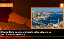 Üsküdar Ferah Merkez Camii’nde Anne Çocuk Mukabelesi
