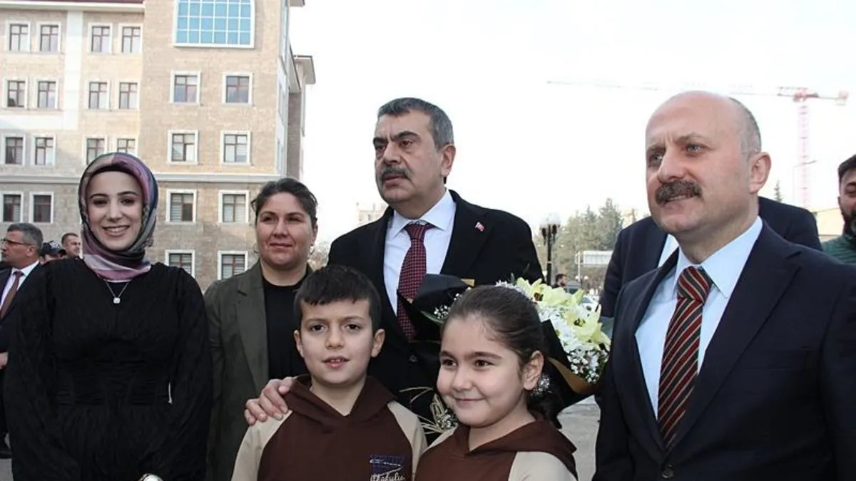 Milli Eğitim Bakanı Tekin, Adıyaman’da konuştu!  11 ilin tamamında derslik sayımızı yüzde 10 artırdık